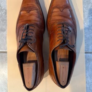 Magnanni Tan Leather Men's Oxfords
